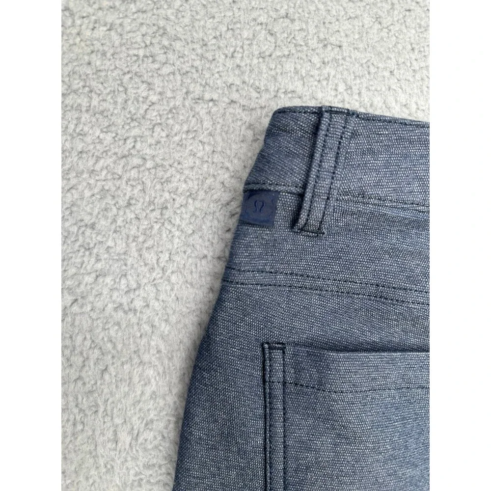 Lululemon ABC Pant Classic *Tech Canvas size 31 heathered deep navy